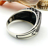 Black Onyx Men's Ring