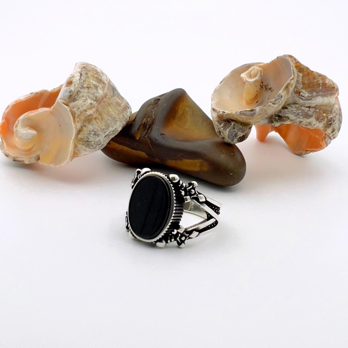 Black Onyx Ring Men