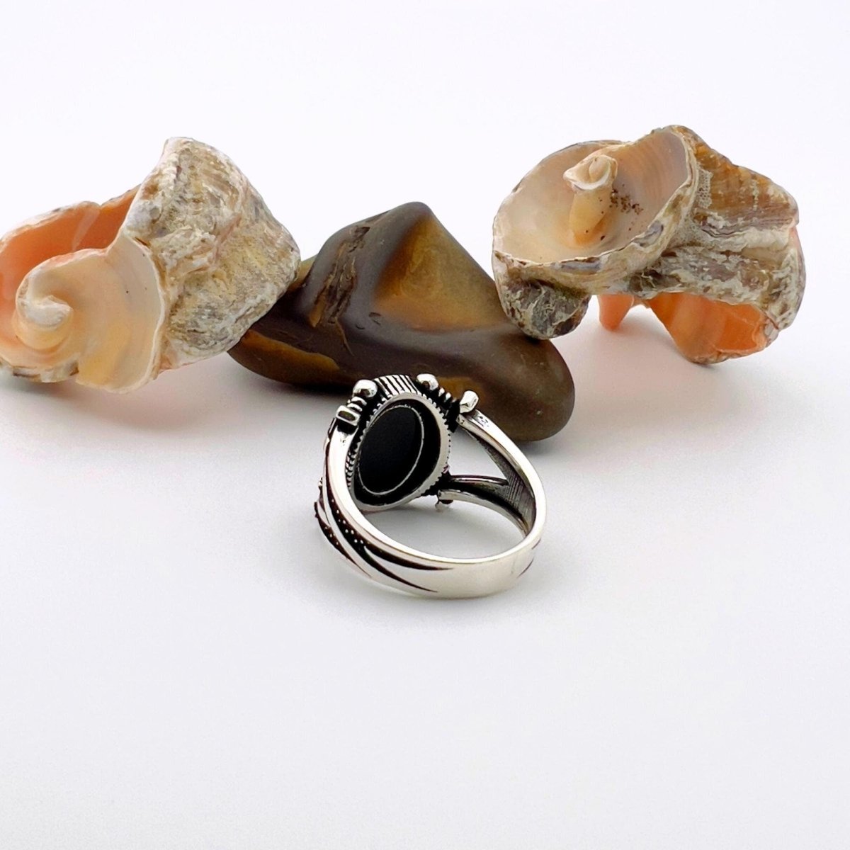 Black Onyx Ring Men