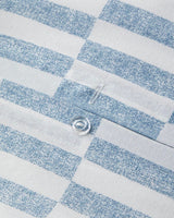 Professional Single Easy Iron Duvet Cover Set Block Dots Blue