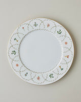 Premium Porcelain Dinnerware Set   27 Piece Gold Accent