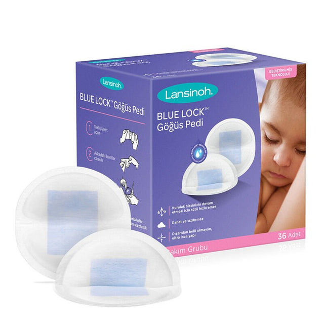 Blue Lock Breast Pads - Superior Leak Protection & Comfort - TryAladdin