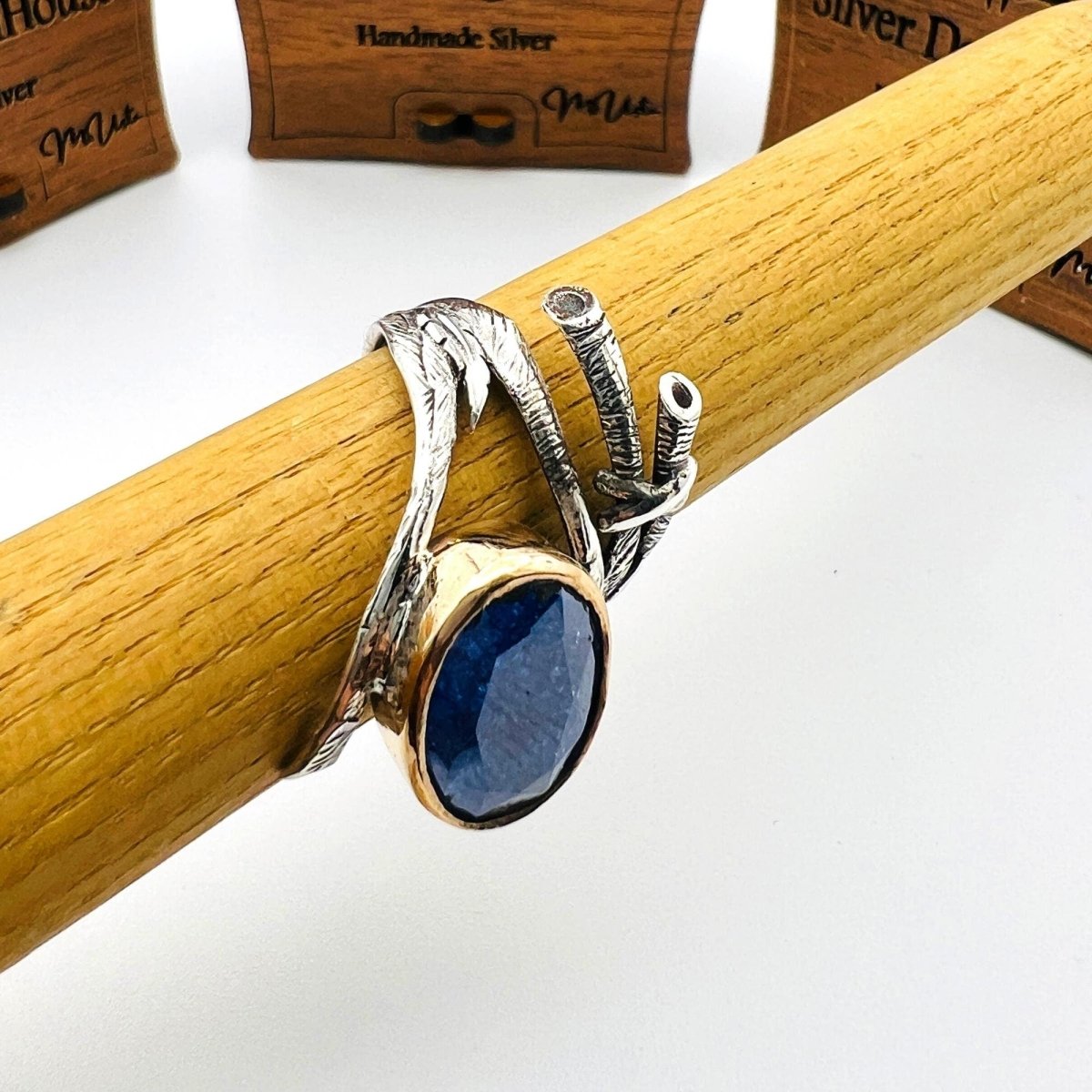 Blue Sandstone Women's Ring