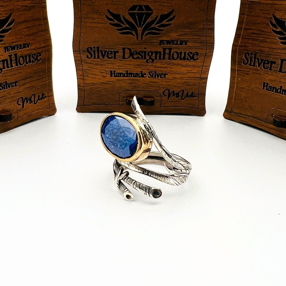 Blue Sandstone Women's Ring