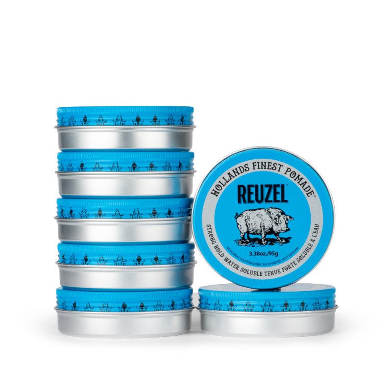 Blue Strong Hold Water Soluble Hair Pomade, 95g - TryAladdin
