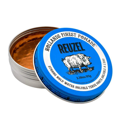 Blue Strong Hold Water Soluble Hair Pomade, 95g - TryAladdin