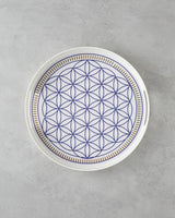 Professional-Melamine-Serving-Tray-Bluewaves-Design-35cm