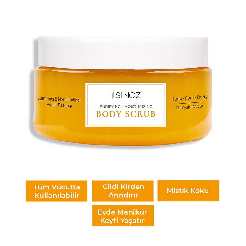 Body Exfoliating Scrub for Smooth Radiant Skin - 250ml - TryAladdin