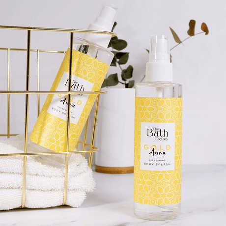 Body & Hair Mist - Gold Aura Luminous & Hydrating Fragrance - TryAladdin