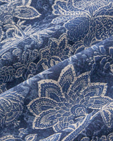 Professional Grade Cotton Single Bedding Set Navy Blue