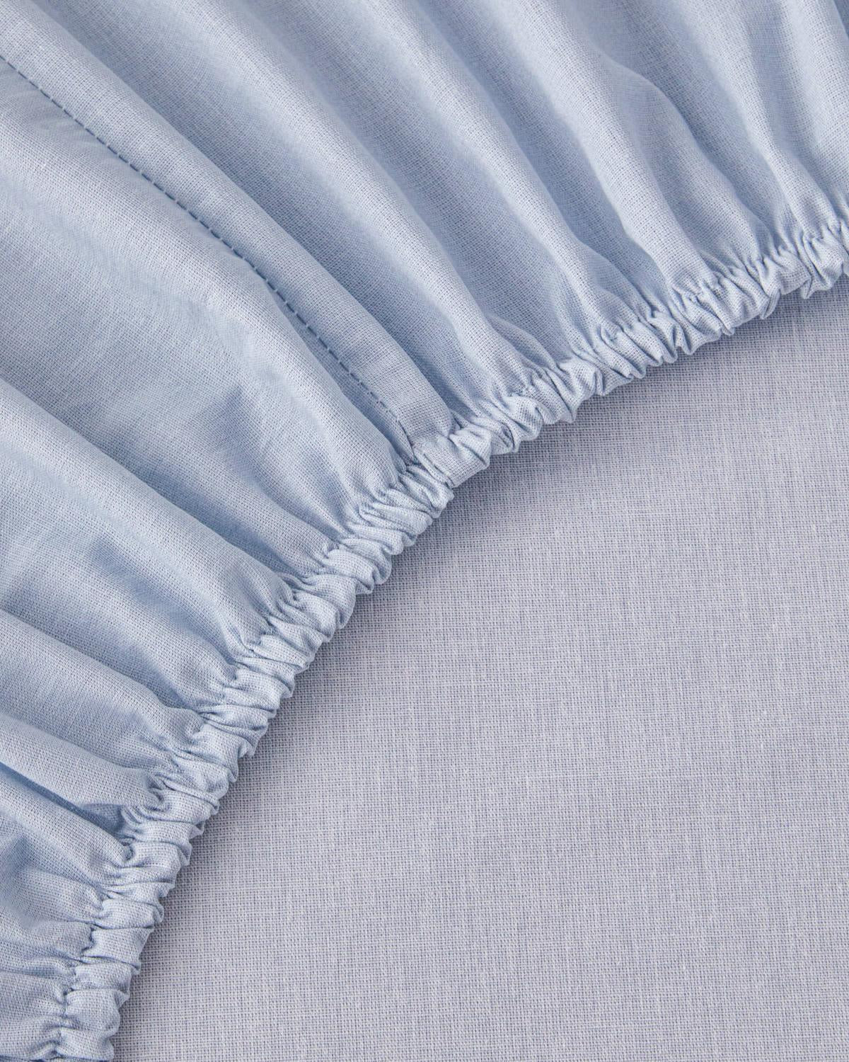Premium Boho Chic Cotton Duvet Cover Set Blue