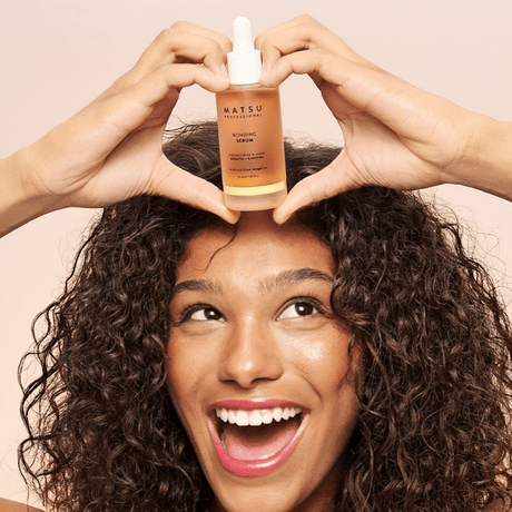 Bonding Hair Serum - Frizz Control, Repair & Shine with Argan Oil & Keratin - TryAladdin