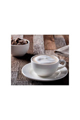 Bonna Premium White Rita Porcelain Turkish Coffee Cup Set - 6 - Piece - TryAladdin