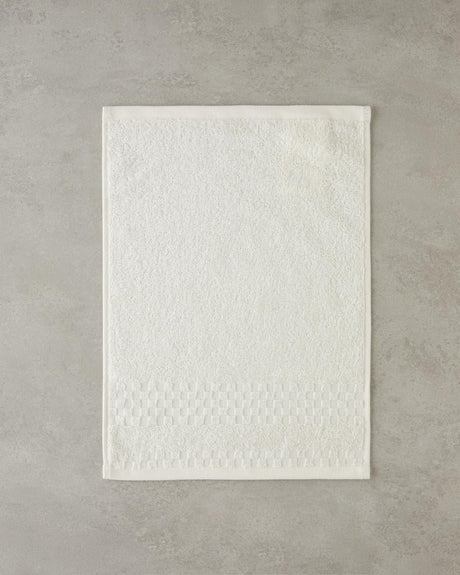 Professional-Grade-Ivory-Border-Check-Cotton-Hand-Towel