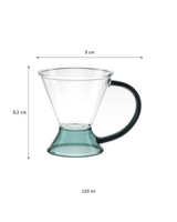 Borosilicate Glass Coffee Cup - Heat - Resistant & Modern Style - TryAladdin