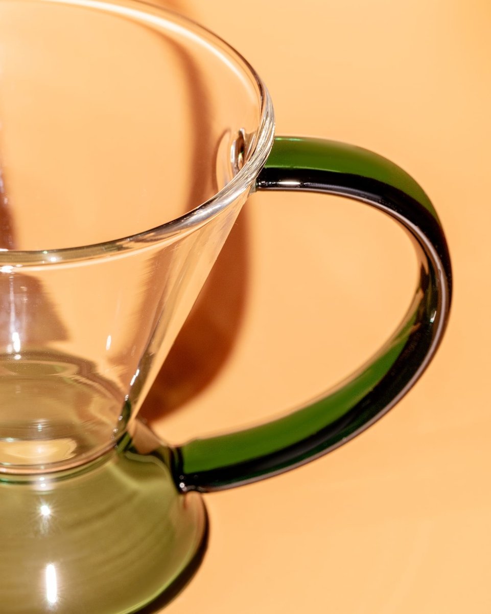 Borosilicate Glass Coffee Cup - Heat - Resistant & Modern Style - TryAladdin