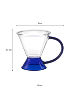 Borosilicate Glass Coffee Cup - Modern Heat - Resistant - TryAladdin