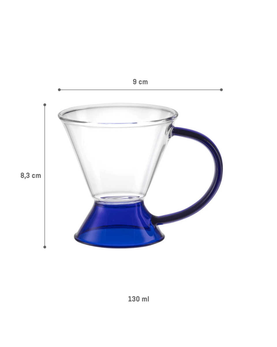 Borosilicate Glass Coffee Cup - Modern Heat - Resistant - TryAladdin