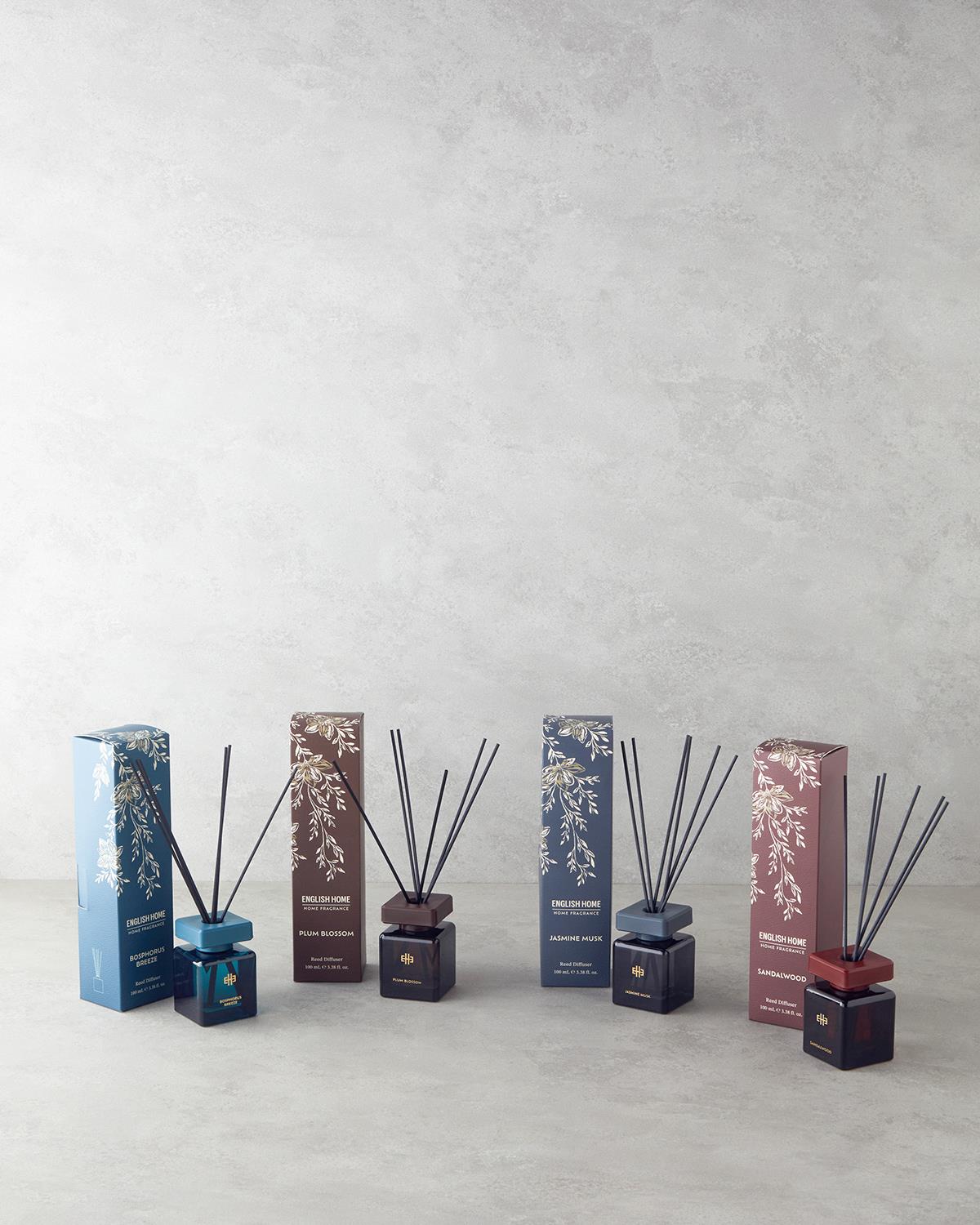 Bosphorus-Breeze Green-Scented Reed Diffuser