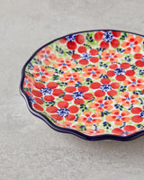 Botanic Colorful Stoneware Pasta Plate Professional Dinnerware