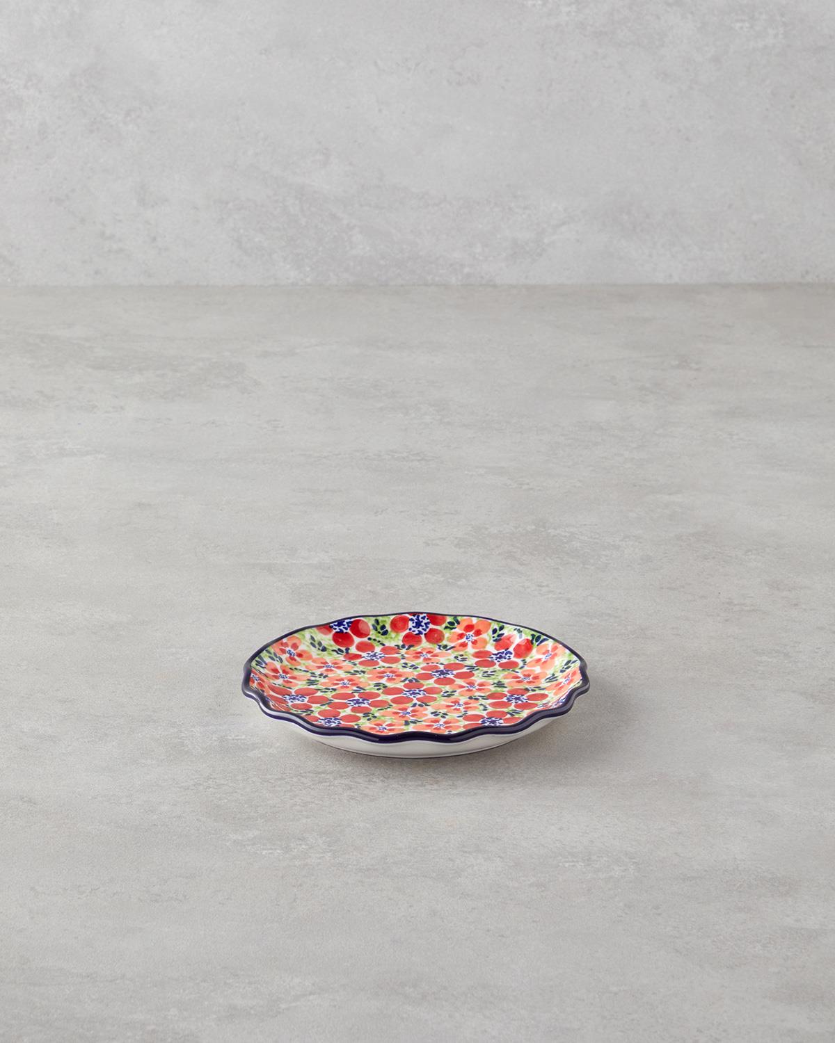 Botanic Colorful Stoneware Pasta Plate Professional Dinnerware
