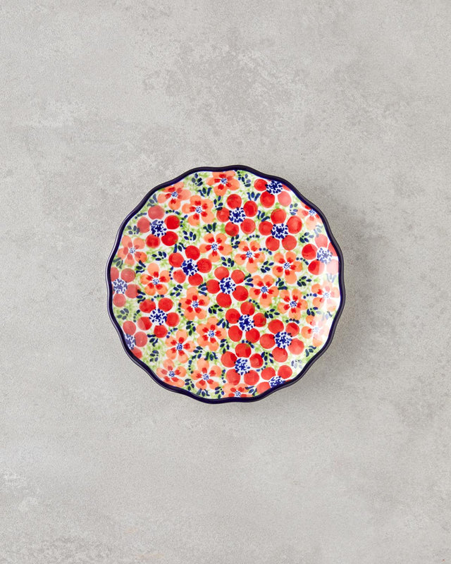 Botanic-Colorful-Stoneware-Pasta-Plate-Professional-Dinnerware