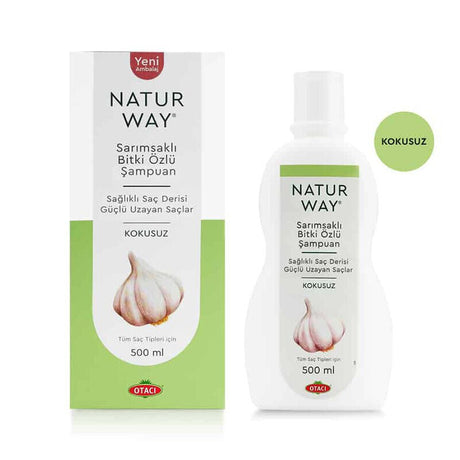 Botanical Shampoo - Gentle Cleansing & Strong Hair Growth with Garlic Extract - TryAladdin