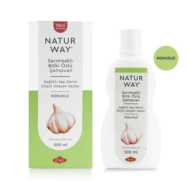 Botanical Shampoo - Gentle Cleansing & Strong Hair Growth with Garlic Extract - TryAladdin