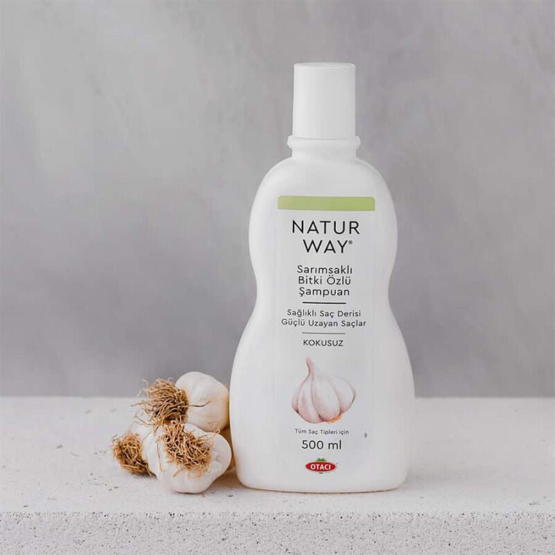 Botanical Shampoo - Gentle Cleansing & Strong Hair Growth with Garlic Extract - TryAladdin