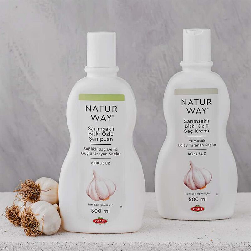 Botanical Shampoo - Gentle Cleansing & Strong Hair Growth with Garlic Extract - TryAladdin