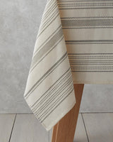 Professional Grade Cotton Tablecloth Cream Green 140x200cm