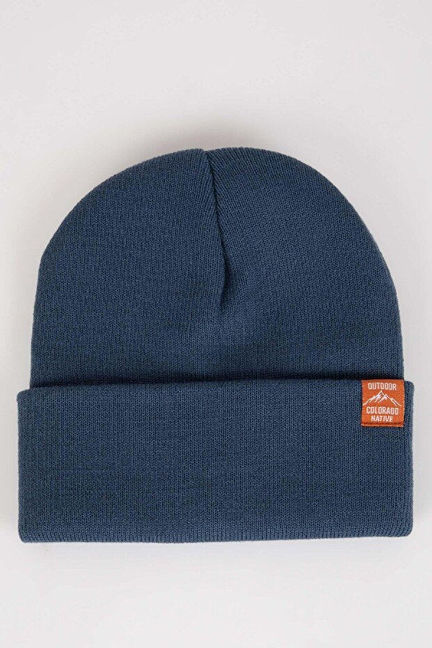 Boys' Knit Beanie - Stylish & Warm with Woven Label - TryAladdin