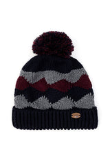 Boy's Knitted Beanie - Argyle Pattern - TryAladdin