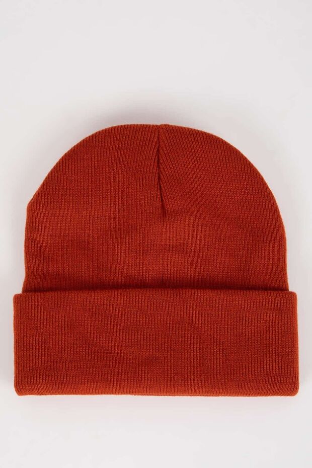 Boy's Knitted Beanie - Warm & Stylish with Woven Label - TryAladdin