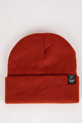 Boy's Knitted Beanie - Warm & Stylish with Woven Label - TryAladdin