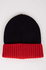Boys Knitted Beanie - Warm with Woven Label - TryAladdin