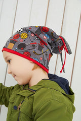 Boy's Sport Beanie & Neck Warmer Set - Soft Cotton - TryAladdin