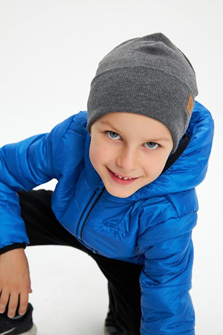 Boy's Trendy Style Beanie Hat - Soft 100% cotton - TryAladdin