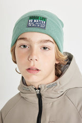 Boys 'Urban Life' Beanie - Stylish & Warm Headwear - TryAladdin