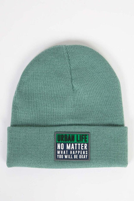 Boy's 'Urban Life' Beanie - Stylish & Warm Headwear - TryAladdin