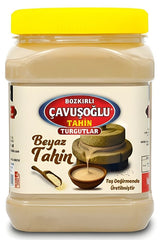 Bozkirli Cavusoglu Premium Lightly Roasted White Tahini Paste - 930g - TryAladdin
