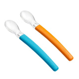 BPA - Free Silicone Baby Spoons - Safe & Developmental Feeding 6+ Months - TryAladdin