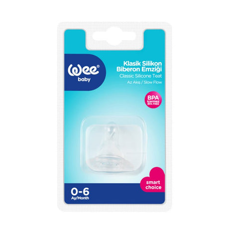 BPA - Free Silicone Nipple - Slow Flow for Newborns 0 - 6 Months - TryAladdin