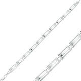Men's Bracelet - Sterling Silver Contemporary Link Design