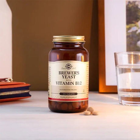 Brewers Yeast & Vitamin B12 - Daily Nutritional Support Tablets - TryAladdin