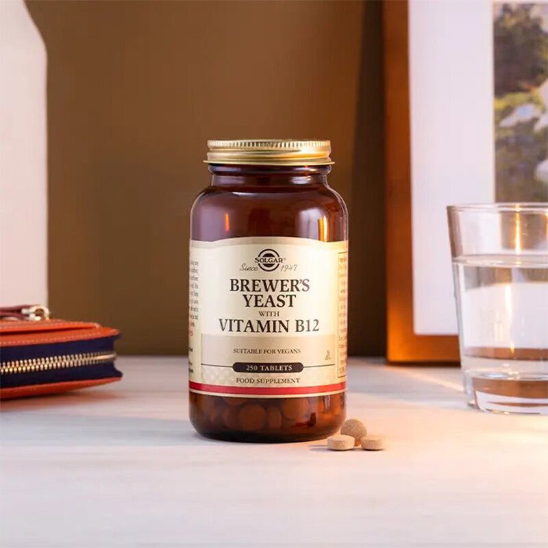 Brewers Yeast & Vitamin B12 - Daily Nutritional Support Tablets - TryAladdin