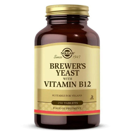 Brewers Yeast & Vitamin B12 - Daily Nutritional Support Tablets - TryAladdin