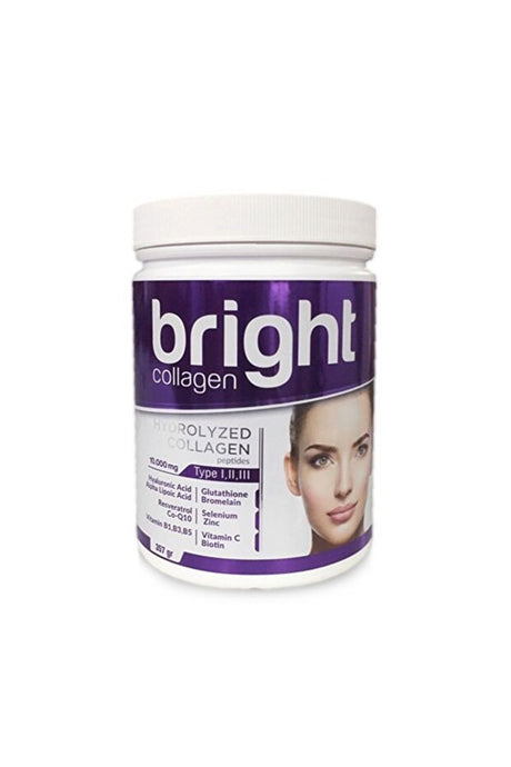 Bright Hydrolyzed Collagen Powder - Type I, II, III, 357g - TryAladdin