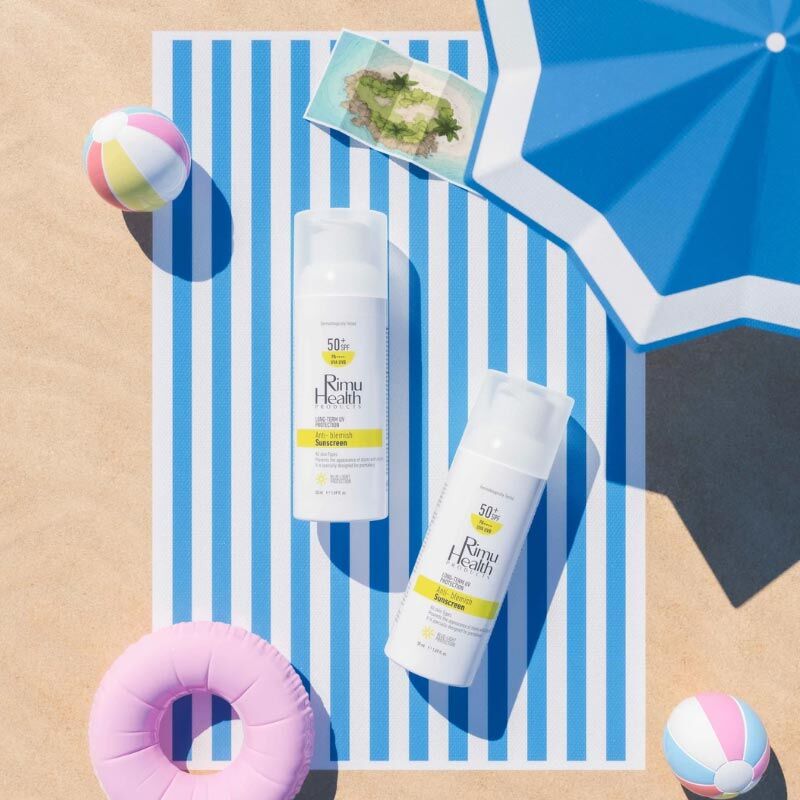 Brightening Anti - Blemish Sunscreen SPF 50+ with Arbutin & Vitamin C - TryAladdin