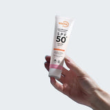 Brightening Anti - Spot Sunscreen Cream - SPF PA++++, Vitamin C & Niacinamide - TryAladdin